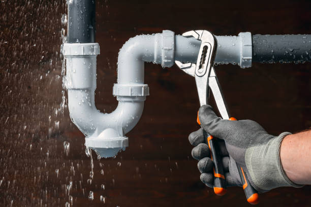 Professional Drain Cleaning technician working in Hatfield, MA